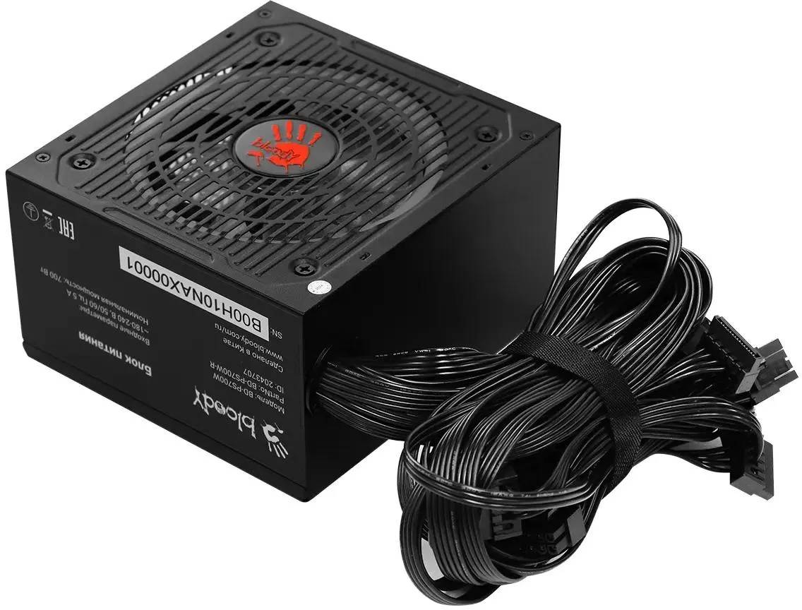 картинка Блок питания Bloody ATX 700W BD-PS700W 80 PLUS WHITE от магазина КомпьютерЦентр