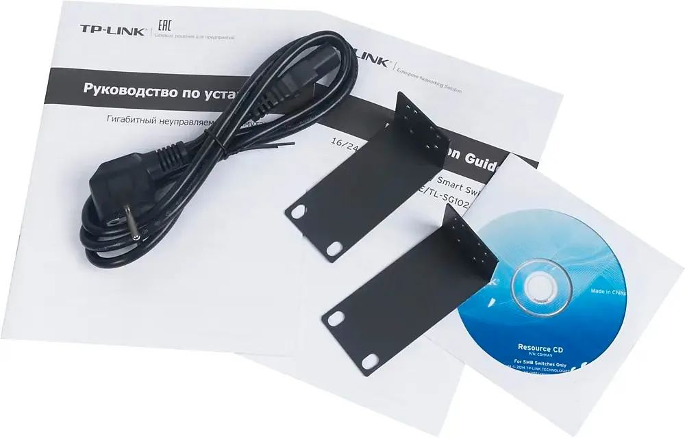 картинка Switch 24-port TP-Link TL-SG1024DE 10/ 100/ 1000 управляемый от магазина КомпьютерЦентр