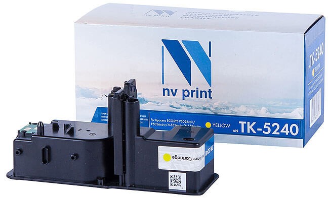 картинка Картридж NVPrint совместимый Kyocera TK-5240 Yellow (NV-TK5240Y) от магазина КомпьютерЦентр
