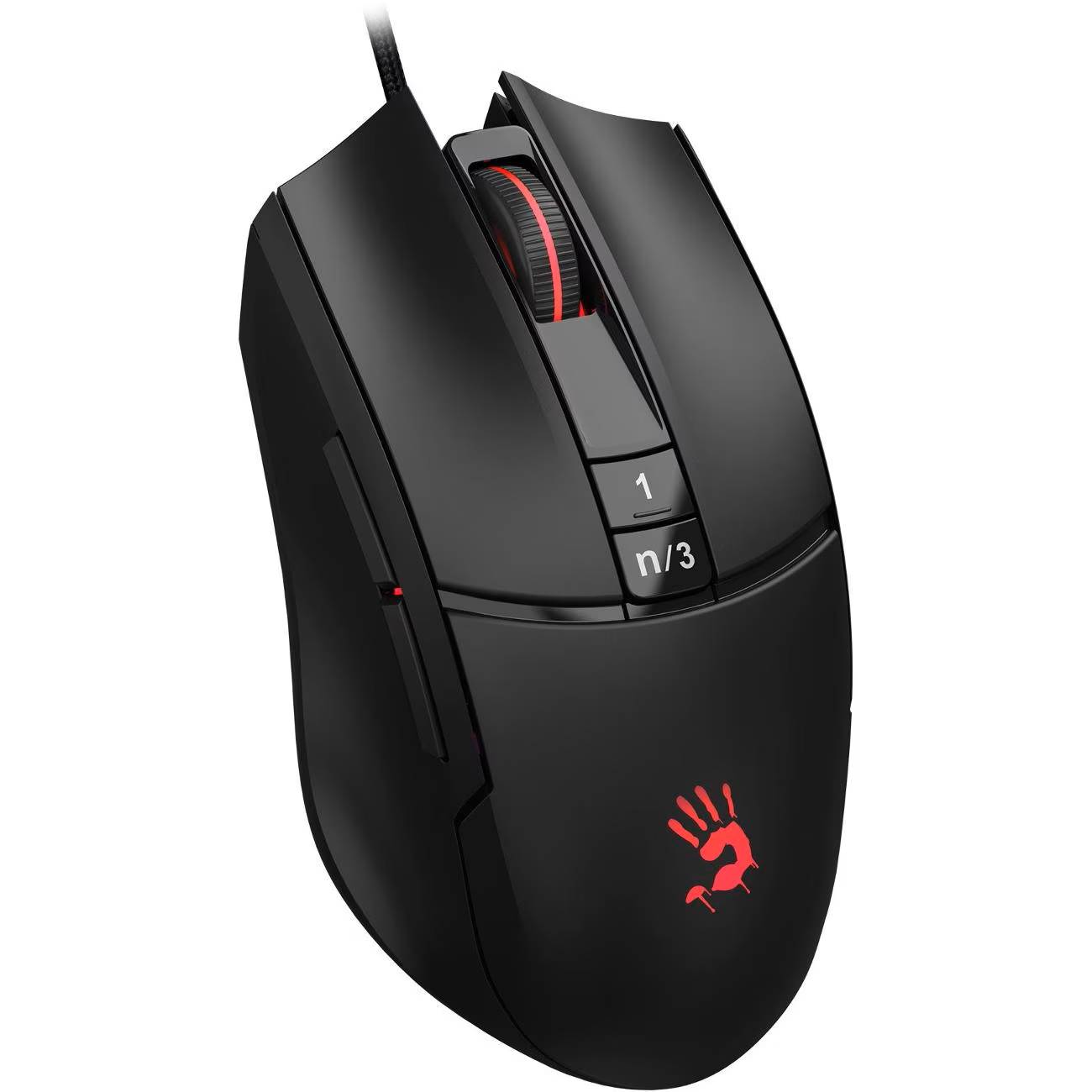 картинка Мышь A4Tech Bloody L65 Max, черный, L65 MAX/ STONE BLACK от магазина КомпьютерЦентр