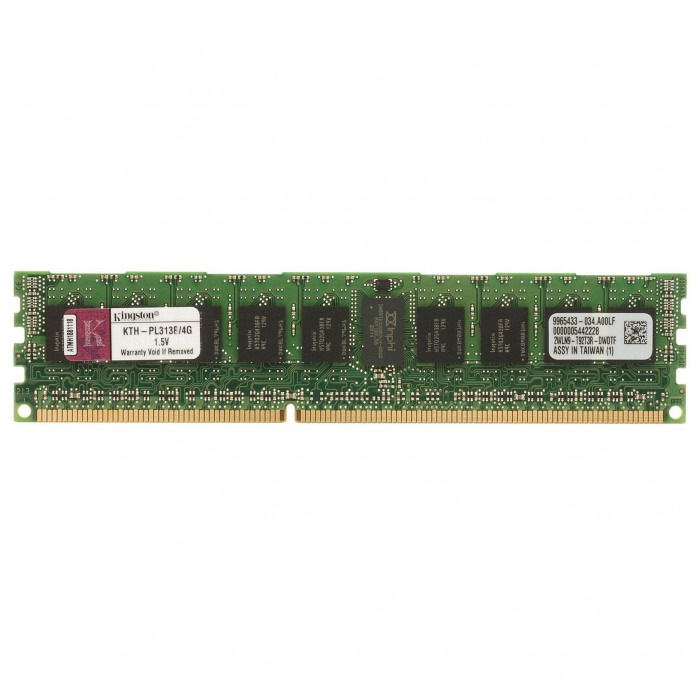 картинка Оперативная память Kingston DIMM DDR3 4Gb ECC 1333MHz PC3-10600 for HP (KTH-PL313E/4G) от магазина КомпьютерЦентр