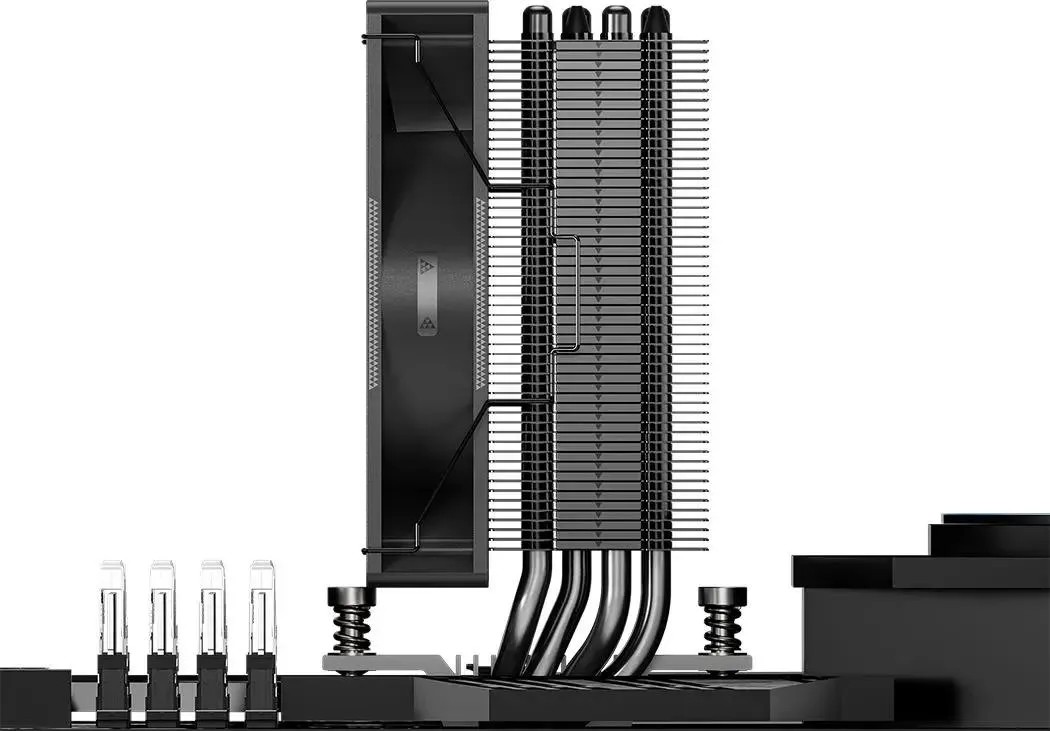 картинка Вентилятор CPU PCCooler RT400 BK, черный, Ret (RT400-BKNWXX-GL) от магазина КомпьютерЦентр