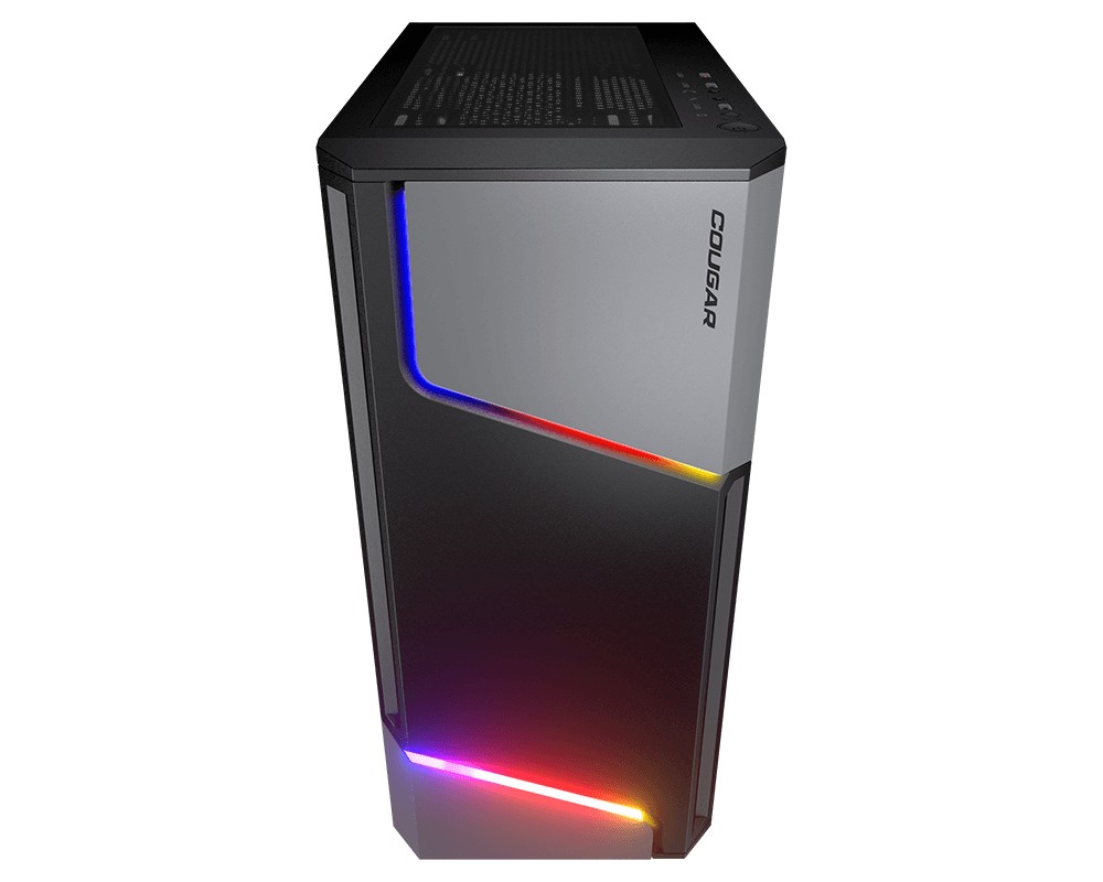 картинка Корпус Cougar MX360 RGB, Black, без БП от магазина КомпьютерЦентр
