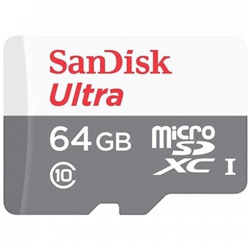картинка Карта памяти SanDisk 64Gb microSDHC Class10, Ultra Light w/ o адаптер (SDSQUNR-064G-GN3MN) от магазина КомпьютерЦентр