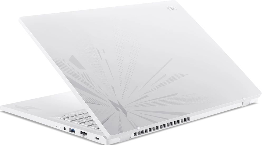 картинка Ноутбук Acer Nitro Lite NL16-71G-568T 16'' IPS (1920x1200) 165Hz/  Intel Core i5-13420H (8/ 12)/  16Gb DDR5/  512Gb SSD/  GF RTX4050 6Gb/  57Wh/  белый (NH.D26CD.003) от магазина КомпьютерЦентр