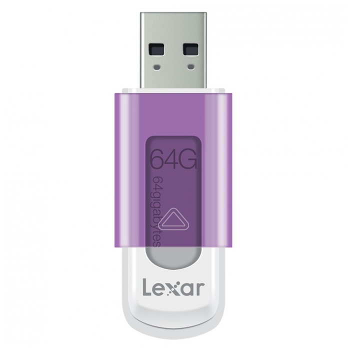 картинка Флешка USB Lexar 64Gb JumpDrive S50 Violet (LJDS50-64GABEU) от магазина КомпьютерЦентр