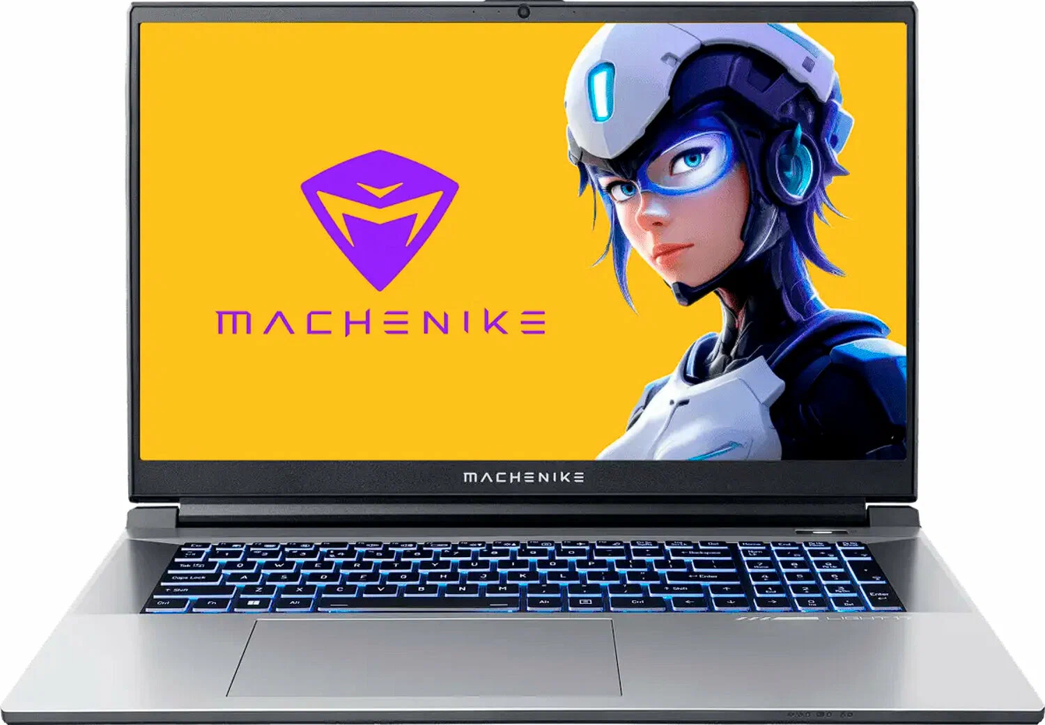 картинка Ноутбук Machenike L17 Satellite S 17.3'' (1920x1080) 144Гц IPS FHD/  Intel Core i5-12450H/  16ГБ DDR4/  512ГБ SSD/  GeForce RTX 3050 4ГБ/  53.5 Вт*ч/  NoOS/  Silver (JJ00GX00JRU) от магазина КомпьютерЦентр