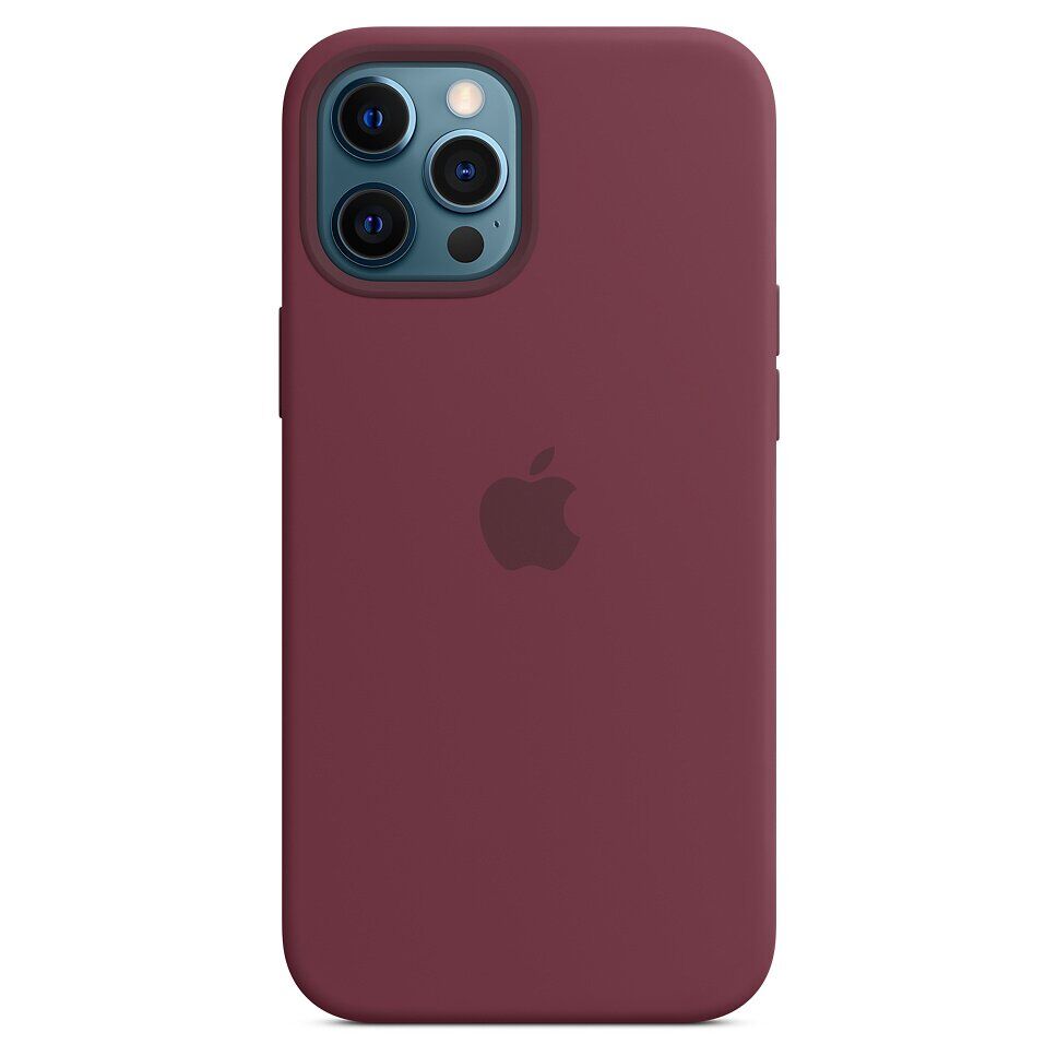 картинка Чехол Silicone Case MagSafe for iPhone 12 Pro Max Plum (Copy) от магазина КомпьютерЦентр