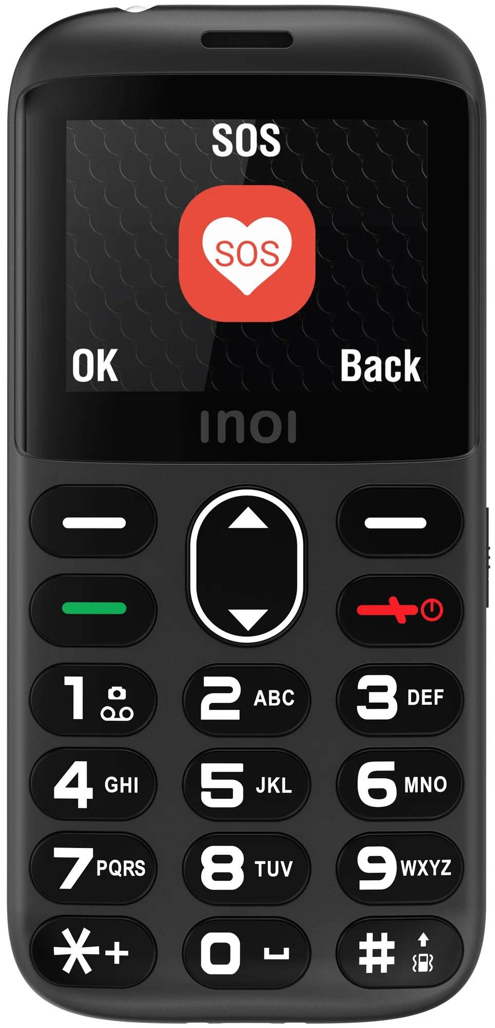 картинка Телефон мобильный INOI 118B Black 2'' от магазина КомпьютерЦентр