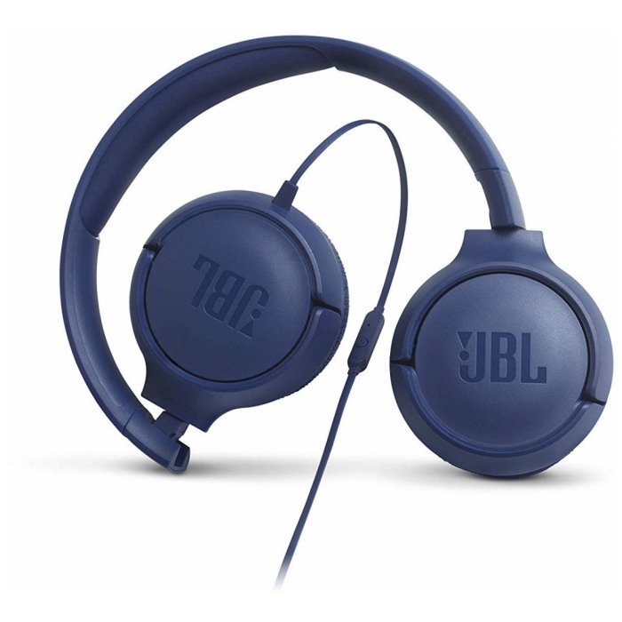картинка Гарнитура JBL T500 Blue (JBLT500BLU) от магазина КомпьютерЦентр