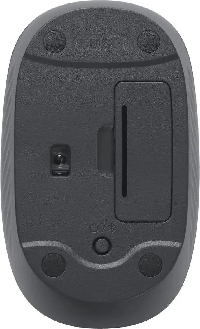 картинка Мышка Logitech M196 Bluetooth, графитовый (910-007315) (910-007459) от магазина КомпьютерЦентр