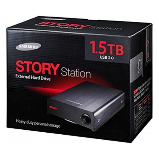 картинка Жесткий диск внешний Samsung 1.5Тb Stoty Station Silver 3.5″ (HX-DU015EB/A62) от магазина КомпьютерЦентр