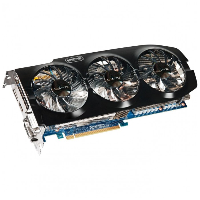 картинка Видеокарта Gigabyte GeForce GTX760 2Gb DDR5 (GV-N760OC-2GD) от магазина КомпьютерЦентр