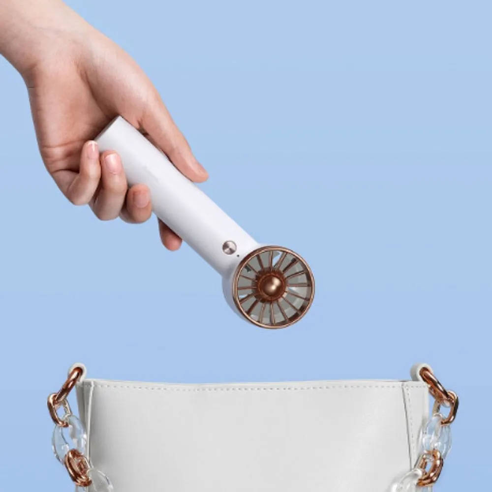картинка Портативный Вентилятор-Power Bank Baseus Flyer Turbine Fan(4000mAh) iP White от магазина КомпьютерЦентр