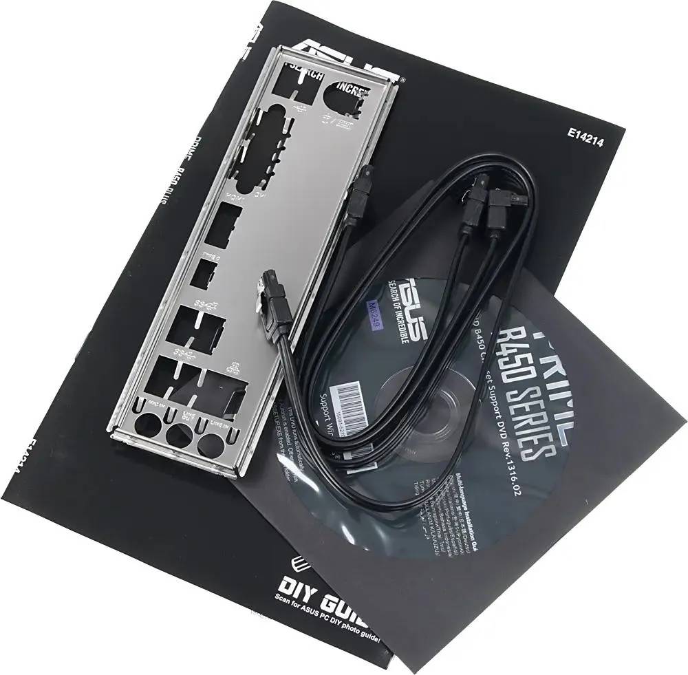 картинка Материнская плата Asus PRIME B450-PLUS Soc-AM4 AMD B450 4x DDR4 ATX от магазина КомпьютерЦентр
