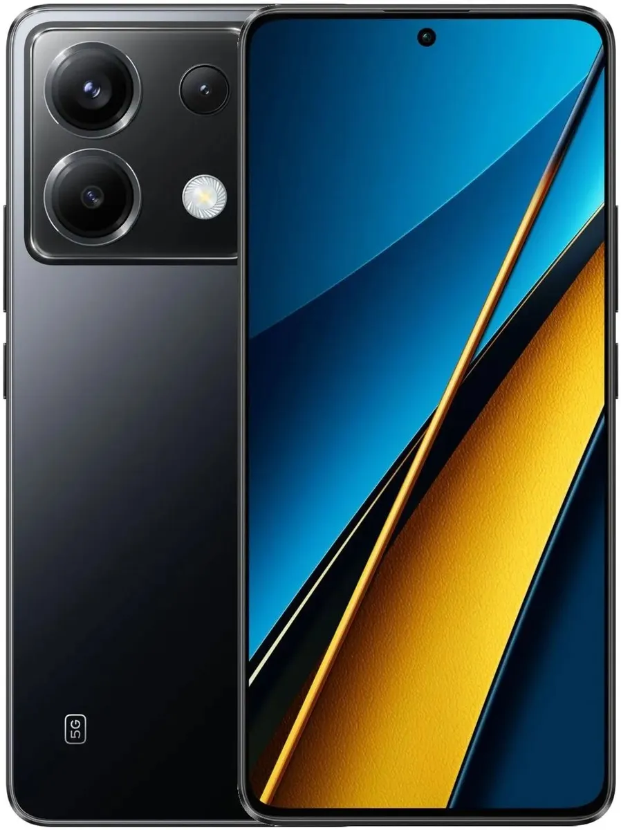 картинка Смартфон Xiaomi Poco X6 5G Black 6.67'' 12Gb / 256Gb от магазина КомпьютерЦентр