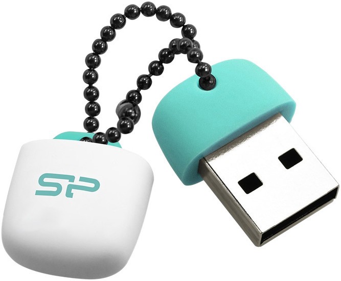 картинка USB3.0 накопитель 64Gb SiliconPower Jewel J07; Бирюзовый (SP064GBUF3J07V1B) от магазина КомпьютерЦентр