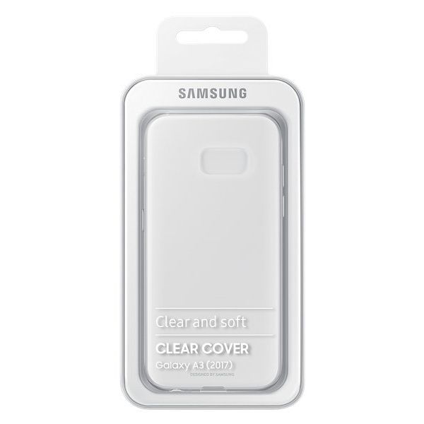 картинка Чехол (клип-кейс) Samsung для Samsung Galaxy A3 (2017) Soft Clear Cover Прозрачный (EF-QA320TTEGRU) от магазина КомпьютерЦентр