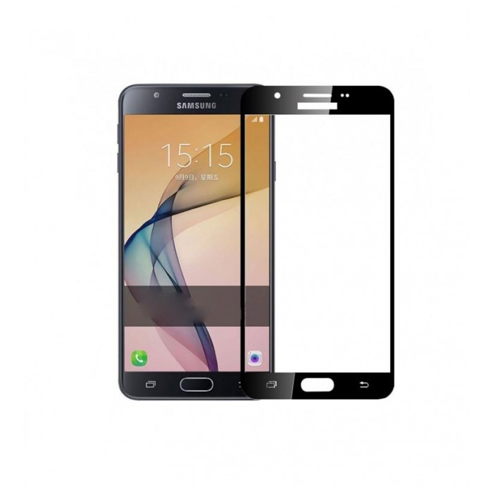 картинка Стекло для Samsung J810 Galaxy J8 Full Glue Black 0.3mm от магазина КомпьютерЦентр
