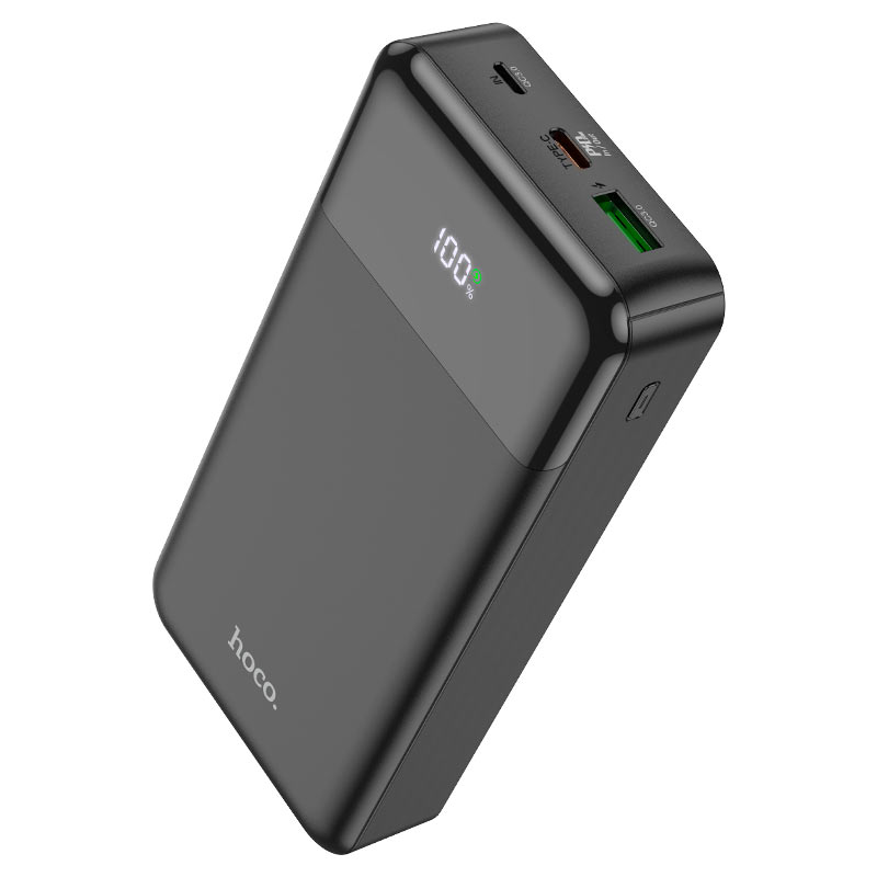 картинка Внешний аккумулятор Hoco J102A Cool figure PD20W+QC3.0 20000 mAh Black от магазина КомпьютерЦентр