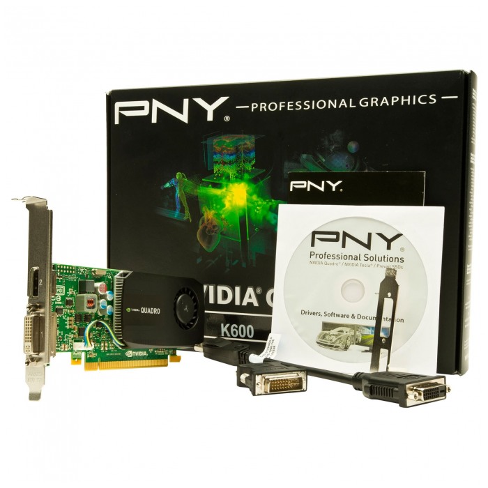 картинка Видеокарта PNY 1Gb DDR3 Quadro K600 (VCQK600-PB) от магазина КомпьютерЦентр
