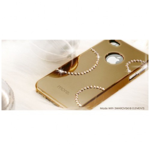 картинка Чехол More Noel Collection Lumina Series Cosmo Dark Gold for iPhone 4 (AP13-032GOL) от магазина КомпьютерЦентр