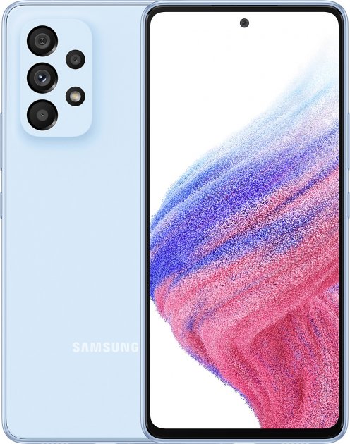 картинка Смартфон Samsung Galaxy A53 5G 8Gb 128Gb Blue от магазина КомпьютерЦентр