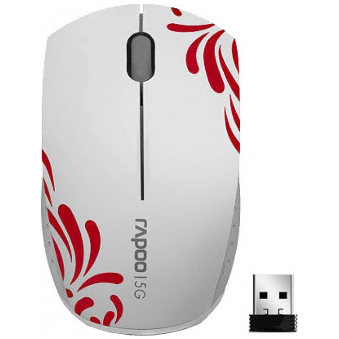 картинка Мышка Rapoo 3300P+ Wireless White (3300P+ White) от магазина КомпьютерЦентр