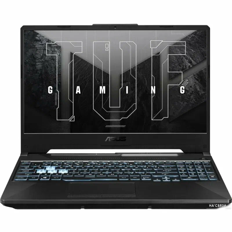 картинка Ноутбук ASUS TUF Gaming A15 (FA506NCR-HN058) 15.6'' FHD WV/  Ryzen 7 7435HS/ 16384/  SSD 512/ NV RTX3050 4Gb/  noOS от магазина КомпьютерЦентр