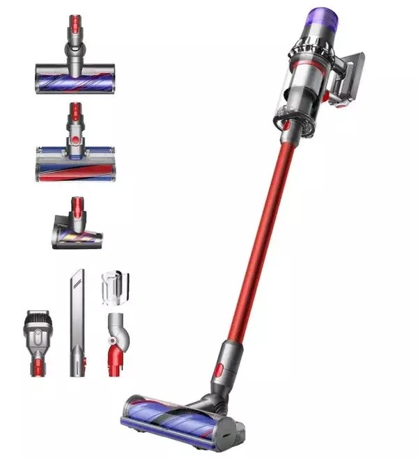 картинка Беспроводной пылесос Dyson V11 Extra Cordless Vacuum Cleaner Nickel/ Red от магазина КомпьютерЦентр
