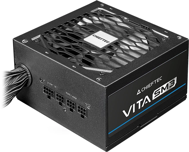 картинка Блок питания Chieftec ATX 850W Vita SM3 BPX-850-C 80+ bronze (20+4pin) APFC 120mm fan 6xSATA RTL от магазина КомпьютерЦентр