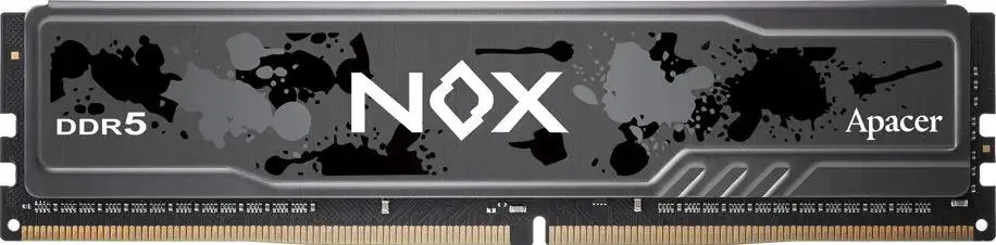 картинка DIMM DDR5 16Gb 6000MHz PC4-48000 Apacer NOX (AH5U16G60C622MBAA-1) от магазина КомпьютерЦентр