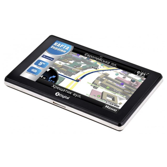 картинка GPS-навигатор X-Digital Navi A575 5'' CityGuide (A575) от магазина КомпьютерЦентр