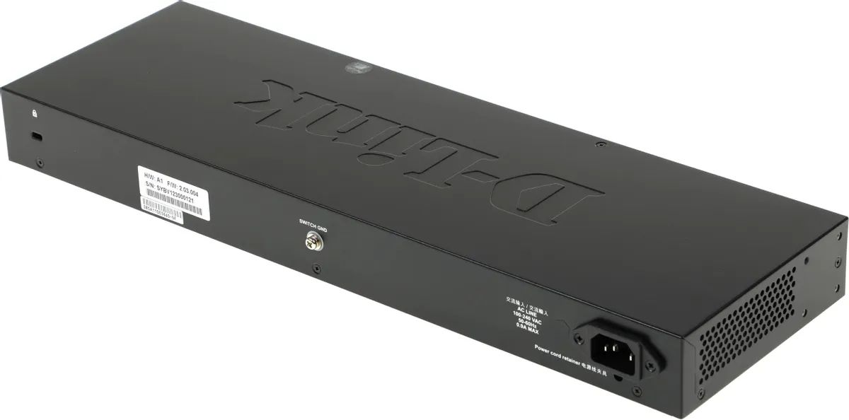 картинка Switch 24-port D-Link DGS-1250-28X/ A1A 24G 4 FSP+ управляемый от магазина КомпьютерЦентр