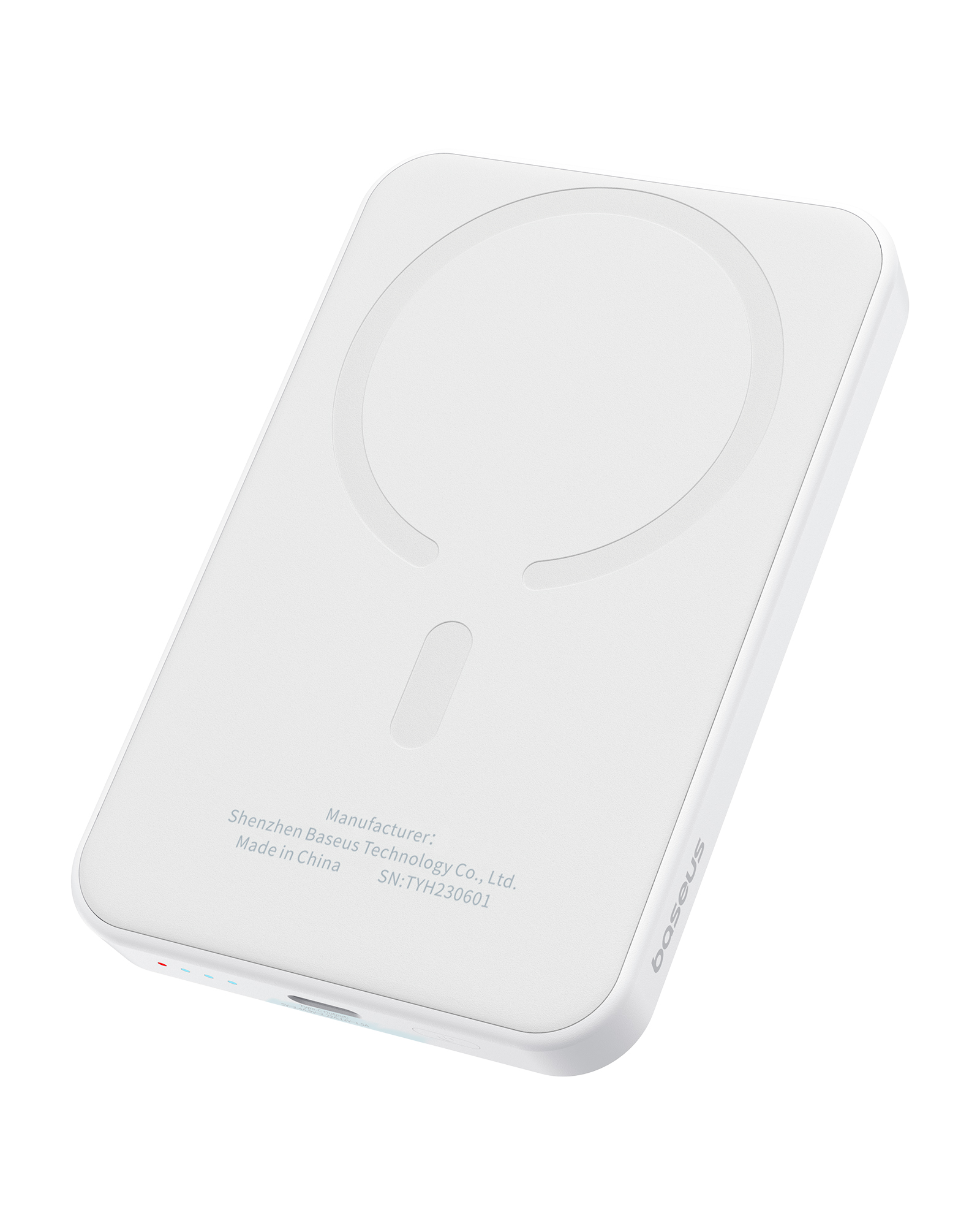 картинка Внешний аккумулятор Baseus Magnetic Mini 5000mAh 20W Белый (P10022106222-00) от магазина КомпьютерЦентр