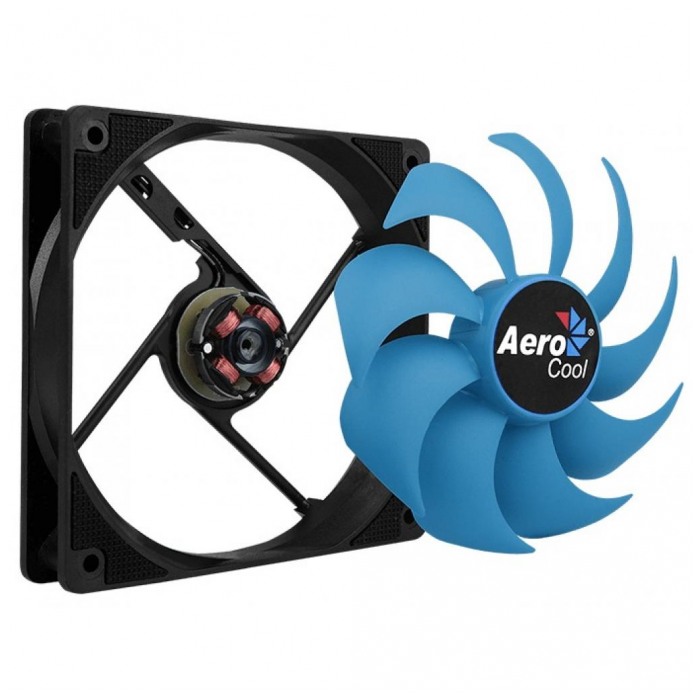 картинка Вентилятор AeroCool Motion 12 Plus Blue 120x120 (Motion 12 Plus Blue) от магазина КомпьютерЦентр