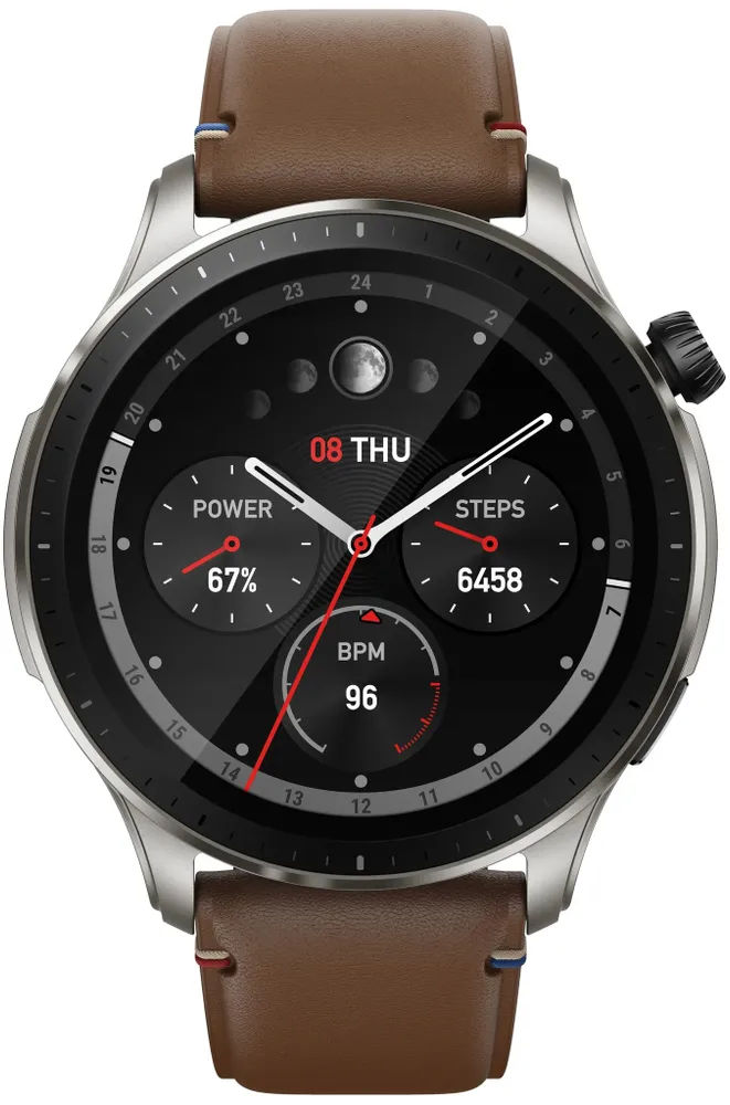 картинка Смарт-часы Xiaomi Amazfit GTR 4 A2166 Brown Leather от магазина КомпьютерЦентр