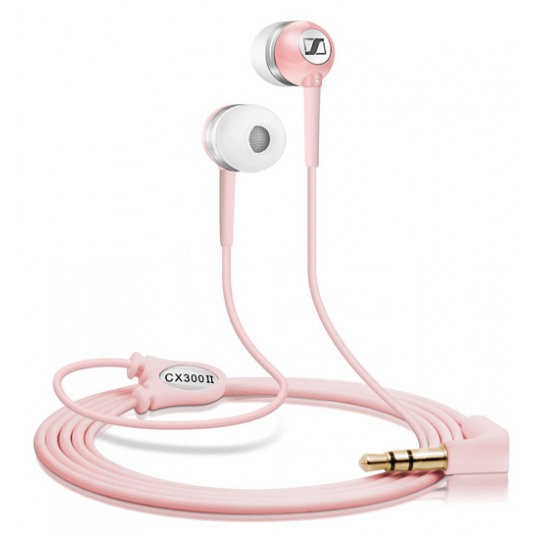 картинка Наушники Sennheiser СX 300-II Precision Pink (СX300-II Pink) от магазина КомпьютерЦентр