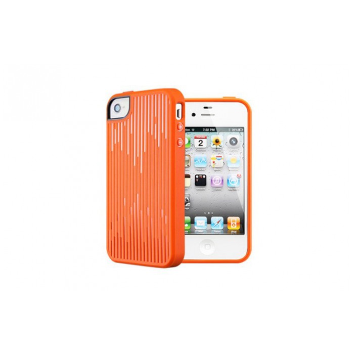 картинка Чехол SGP Case Modello Series Tangerine Tango for iPhone 4/4S (SGP08798) от магазина КомпьютерЦентр
