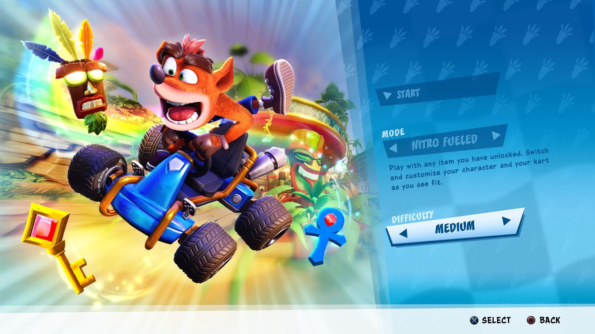 картинка Игра Crash Team Racing Nitro-Fueled (PlayStation 4, Английская версия) от магазина КомпьютерЦентр