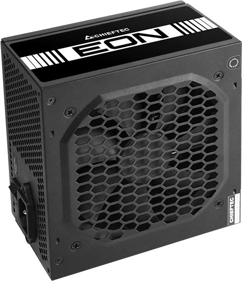 картинка Блок питания Chieftec Eon ZPU-600S, 600Вт, 80 PLUS, 120мм, черный от магазина КомпьютерЦентр