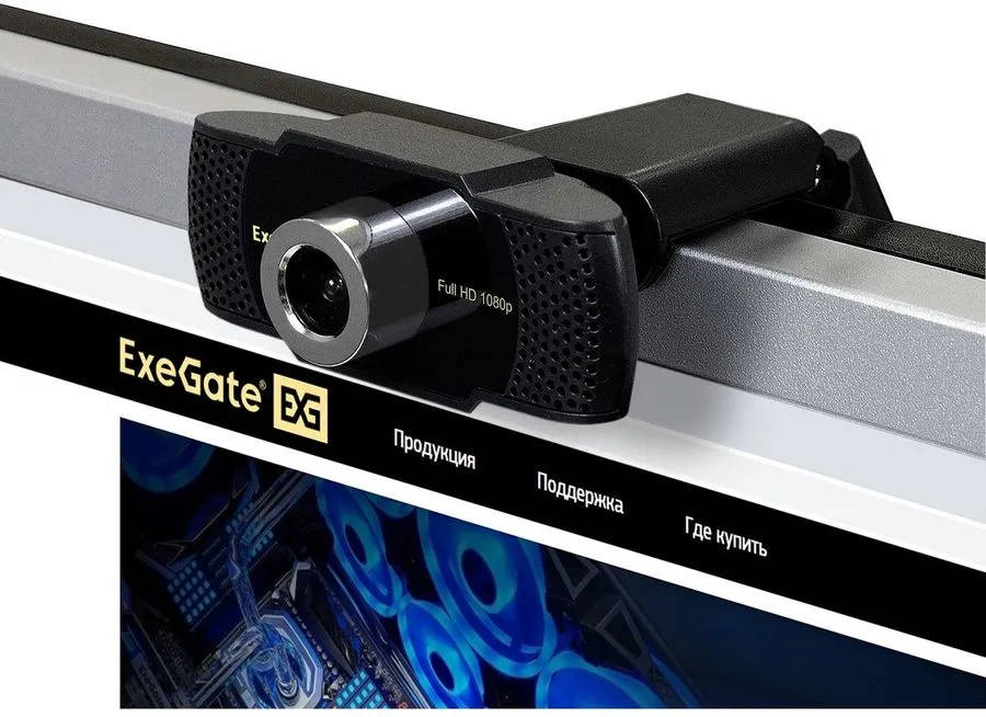 картинка Web-камера ExeGate BusinessPro C922 Full HD (EX286183RUS) от магазина КомпьютерЦентр