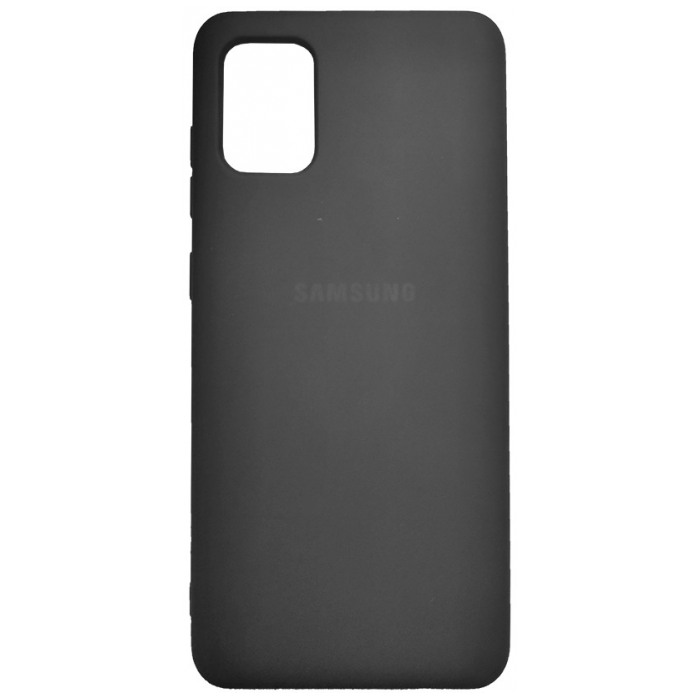 картинка Чехол Samsung для Samsung A315 Galaxy A31 Full Silicone Case Black (Copy) от магазина КомпьютерЦентр
