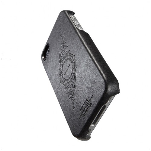картинка Чехол SGP Genuine Leather Grip Series infinity Black for iPhone 4 (SGP06900) от магазина КомпьютерЦентр