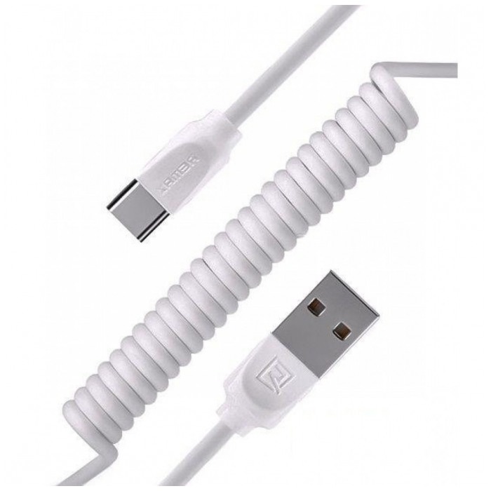 картинка Дата-кабель Remax Data Cable Type-C Radiane Pro Series 2.4A 100cm White (RC-117a White) от магазина КомпьютерЦентр