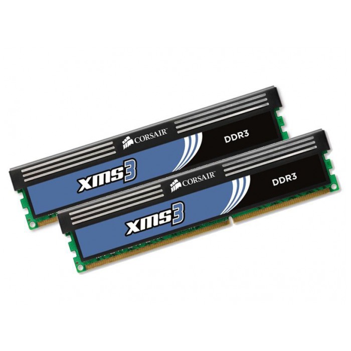 картинка Набор модулей памяти Corsair DIMM DDR3 4Gb (2x2Gb) 1600MHz PC3-12800 от магазина КомпьютерЦентр
