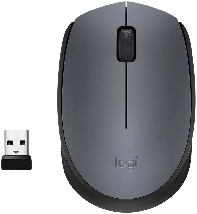 картинка Мышка Logitech M170 Optical Gray (910-004646) от магазина КомпьютерЦентр