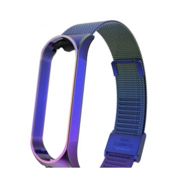 картинка Ремешок Xiaomi Mi Band 4 ''Mi Fit'' Milanese Chameleon от магазина КомпьютерЦентр