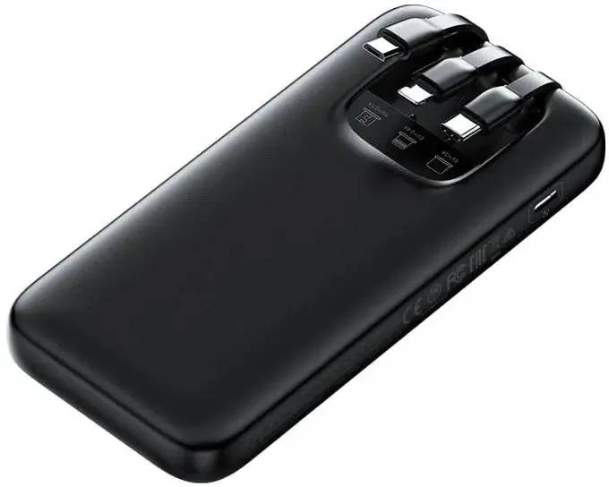 картинка Внешний аккумулятор Romoss (PHC10) (10000mAh) 22.5W 3A USB-A/ USB-C черный от магазина КомпьютерЦентр