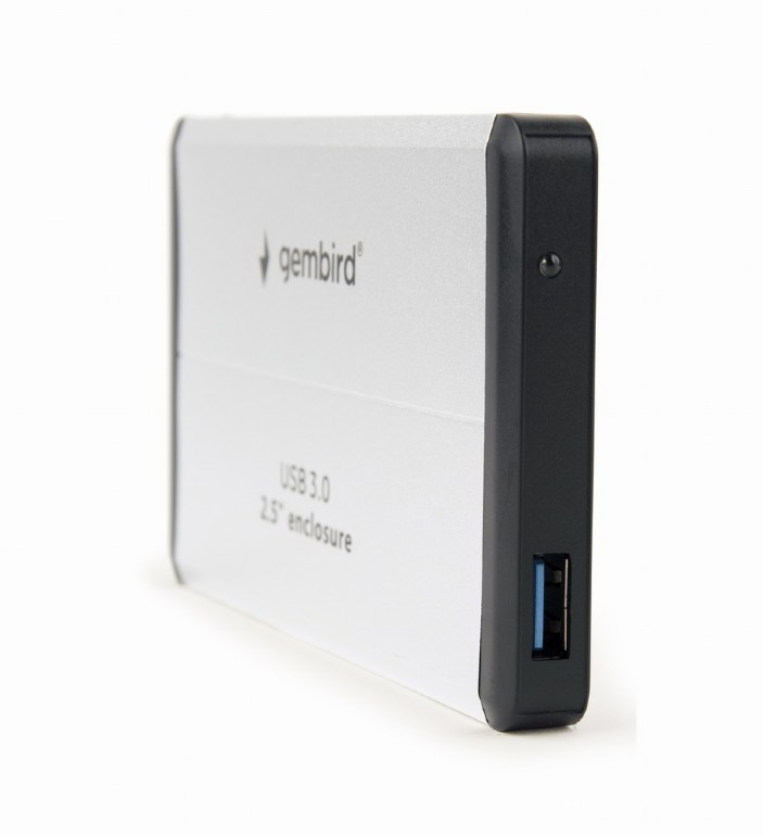 картинка Карман для HDD 2.5'' Gembird EE2-U3S-2-S, серебро от магазина КомпьютерЦентр